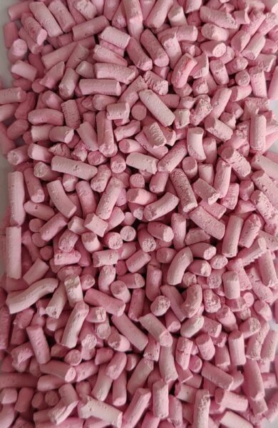 Indicator soda lime granules